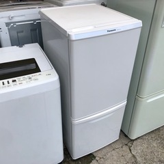 【リサイクルサービス八光　田上店　安心の1か月保証　配達・設置OK】パナソニック Panasonic NR-B145W-W [冷蔵庫 （138L 右開き） ホワイト]