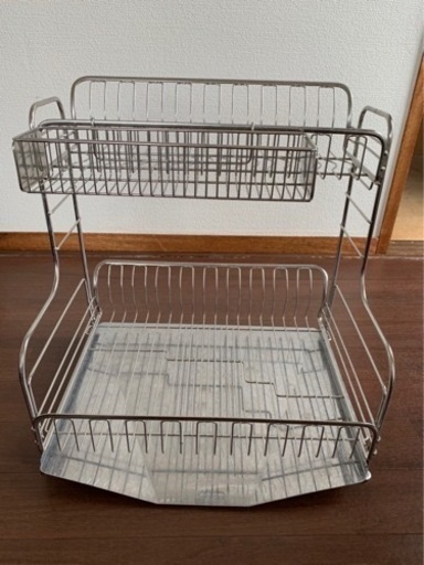 決まりましたニトリ 水切りラック2段 ののの 米子空港の家電の中古あげます 譲ります ジモティーで不用品の処分