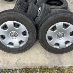 ハイエース純正ホイール　195/80R15 4本 ハイエース 195/80R15純正ホイールタイヤセット4本