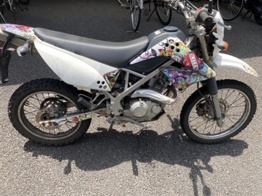 カワサキ KLX125 エンジン良好 アクラポビッチ 125cc