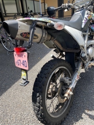 カワサキ KLX125 エンジン良好 アクラポビッチ 125cc