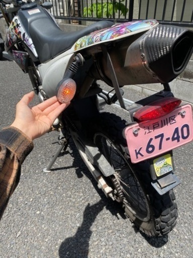 カワサキ KLX125 エンジン良好 アクラポビッチ 125cc