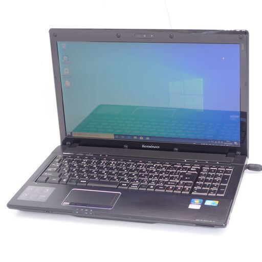中古良品 15インチ ノートパソコン Lenovo G560 Core i3 4GB 500G DVDマルチ 無線 Wi-Fi カメラ Windows10 Office済 即使用可