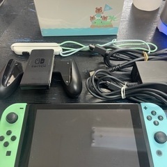 ニンテンドースイッチ バッテリー長持ちモデル どうぶつの森限定カ...