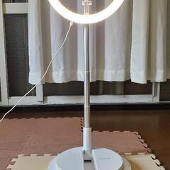 【ネット決済・配送可】LEDリングライト 