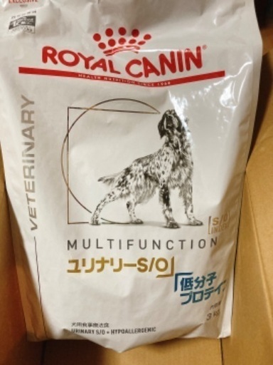 茄子紺 ロイヤルカナン犬用ユリナリーS/O+低分子プロテイン3kg - 通販