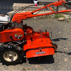 磐田市発　KUBOTA クボタ T1-004 T1-60SK 農用トラクター 歩行型 管理機 耕運機　動作確認済み 磐田市発 KUBOTA クボタ T1-004 T1-60SK 農用トラクター 歩行型 管理機