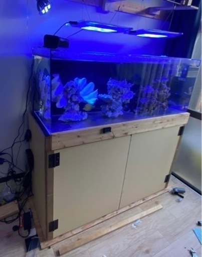 引取限定 オーバーフローアクリル水槽セット135x45x50 厚10ミリ 美品 ジャン フ 勝田台のその他の中古あげます 譲ります ジモティーで不用品の処分