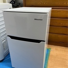 受付終了⭐️Hisense冷蔵庫 93 L 2017年式