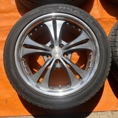 30プリウス215/45R17 7分山ラジアルタイヤ＆アルミセット