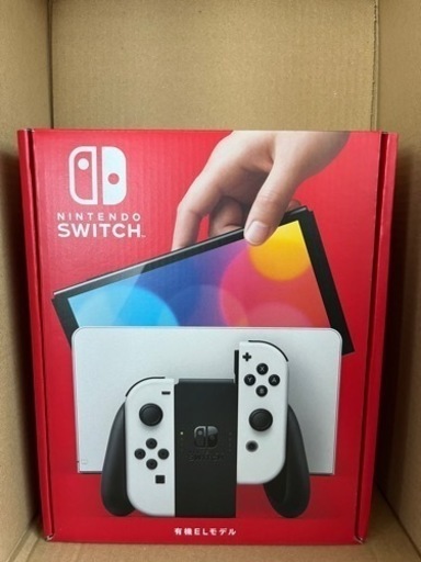 未使用。未開封　Nintendo switch有機ELモデル　Joy-Con(L)/(R)ホワイト