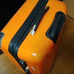 スーツケース　現状渡し　オレンジ色