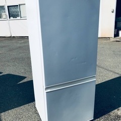 ①ET334番⭐️AQUAノンフロン冷凍冷蔵庫⭐️2018年式