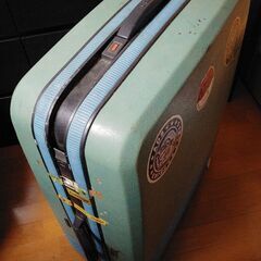 スーツケース　現状渡し　サムソナイト　水色