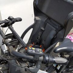 自転車チャイルドシート前付け、レインカバー