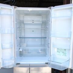 動作保証あり】Panasonic 2013年 NR-F437T 426L 6ドア 冷凍冷蔵庫 