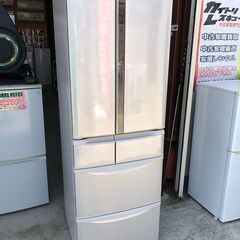 動作保証あり】Panasonic 2013年 NR-F437T 426L 6ドア 冷凍冷蔵庫 