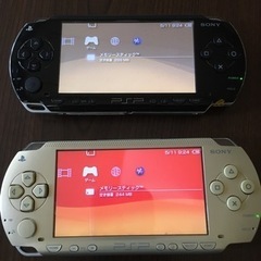 PSP1000  ２台  内蔵DL27本