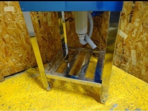 659-0) 新品 業務用 ステンレス 1槽シンク W450D450H800BG90 一槽