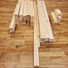 【交渉中】DIY　2×4材　ツーバイフォー材　木材