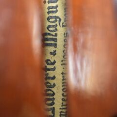 【選定分類：IV- ⑦ モダン・工房製・仏蘭西】Violin Work shop(JURYTON) of Laberte&Magnie ca1910●修復・セッティング・調整未済●試奏可能
