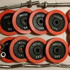 IROTEC（アイロテック）ダンベル 60KG セット＋アームカールシャフト
