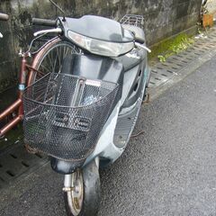 ホンダディオ現状シート破れキーなし