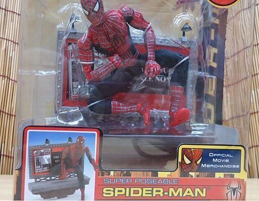 未開封 TOYBIZ SPIDER-MAN2 SUPER POSEABLE 6インチ フィギュア 
