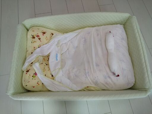 天使の寝床　（トコちゃんベルトの若葉　新生児、赤ちゃん用寝具）