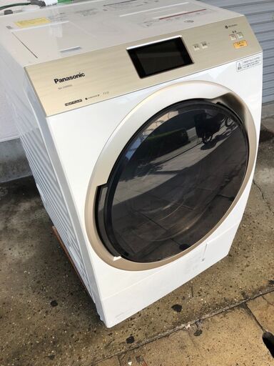 【取引中】パナソニック 【送料設置込】PanasonicNA-VX9900Lドラム洗濯機の設置取り付けオプション付き