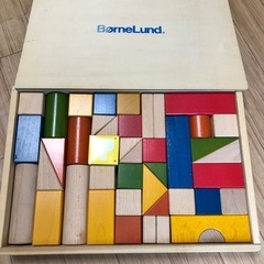 【中古】ボーネルンド積み木カラー