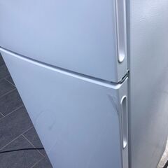 【ネット決済・配送可】 Maxzen　138L 2ドア冷凍冷蔵庫...