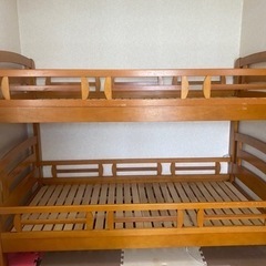 ★ 木製　2段ベッド ★ 【お取引中】