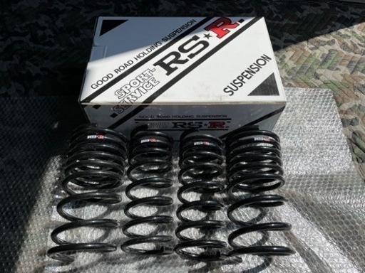 RSR ダウンサス  ハイゼットバン　フロントリア　仮装着のみ