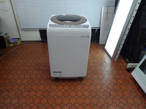 ID 023048　洗濯機　シャープ　10K　２０１９年製　ES-GV10C-T