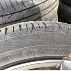 21545R17 ／　4本アルミ付き！