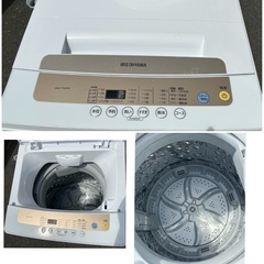 ￥11000(税込)アイリスオーヤマ　IAW−T502EN  2019年製　5.0 kg ( 5ー4)