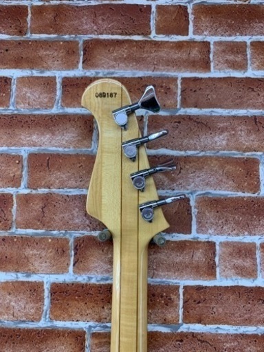 アリアプロⅡ ベースギター 中古 TSB-650 木目 中古ハードケース付