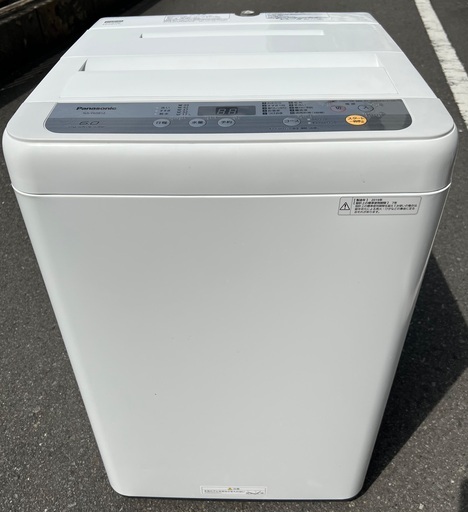 ￥16500(税込）Panasonic パナソニック NA−F60B12 2019年製　6.0kg (5ー5)