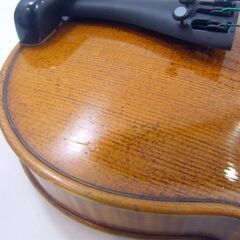 メンテ済み ドイツ製 カールヘフナー ヴィンテージバイオリン 1/2 KARL HOFNER 初期型 虎杢 発表会、コンクール使用におすすめ！！愛知県清須市 手渡し 試奏歓迎 全国発送対応 中古バイオリン　管理（カ）K7192 メンテ済み ドイツ製 カールヘフナー ヴィンテージバイオリン 1/2 KARL