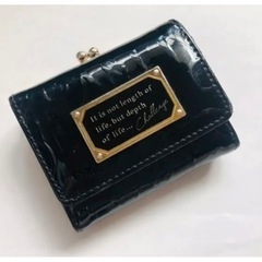 小型財布　ブラック