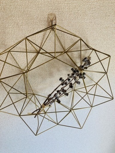 真鍮製 ヒンメリリース 直径33cm と ドライユーカリの実 ちーまん 日進のその他の中古あげます 譲ります ジモティーで不用品の処分