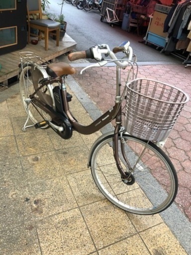 24インチ　軽量電動アシスト自転車　Panasonic バッテリー充電器別売