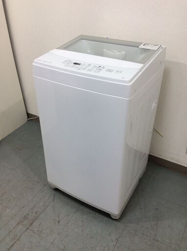 （5/22受渡済）YJT4352【NITORI/ニトリ 6.0㎏洗濯機】美品 2019年製 NTR-60 家電 洗濯 簡易乾燥付