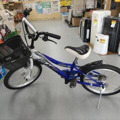 J085  子供自転車  ATLANTA 18インチ 青色 