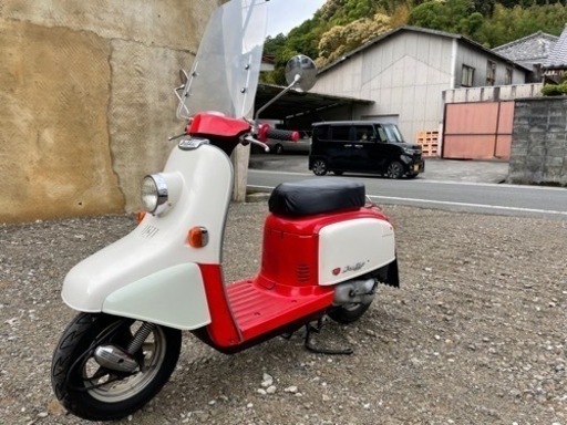 ホンダ　ジュリオ50 赤白ツートン