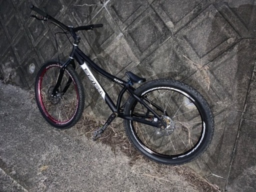 トライアル　自転車トライアル　バイクトライアル　26インチ　前後油圧ディスク
