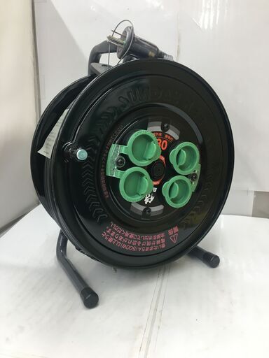 侍BLACK　SG-30KB2　コードリール　30m　屋外用　未使用品