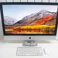 【ネット決済・配送可】iMac MC813J/A (27-inc...