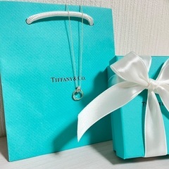 【ネット決済・配送可】【正規品】Tiffany💙シルバーネックレス